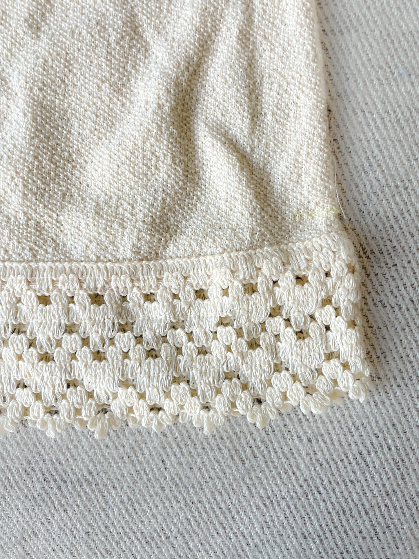 Little Chicks Dress with Lace Trim - 2Y