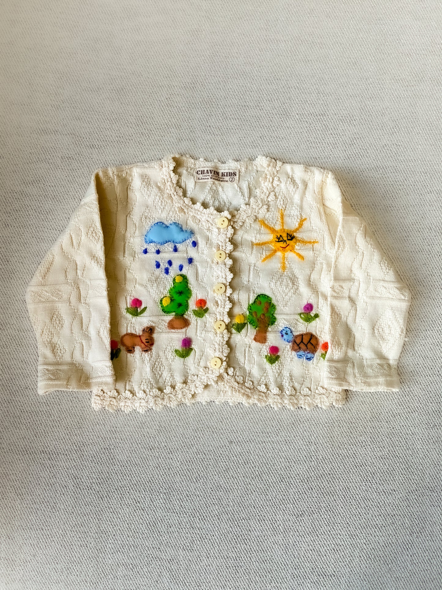 Rain & Shine Cotton Cardigan - 2Y