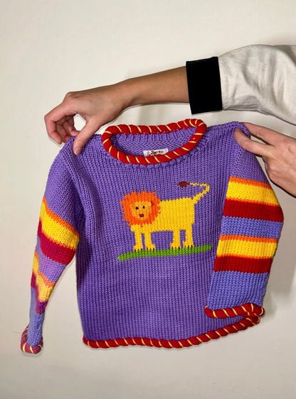 Circus Roar! Sweater - 2Y